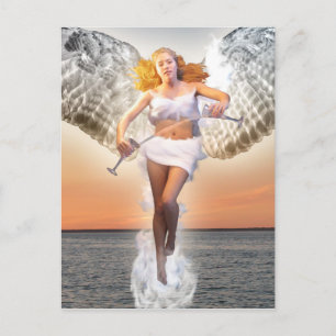 Postale Carte Tarot Temperation Art