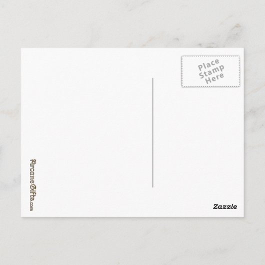 Postale Carte Tarot Température (Dos)