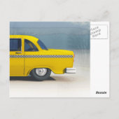 Postale Carte Taxicab (Dos)