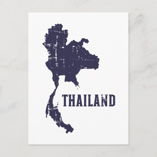 Postale Carte Thaïlande (Devant)