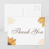 Postale Carte Thankyou (Devant / Derrière)