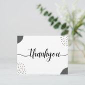 Postale Carte Thankyou (Debout devant)