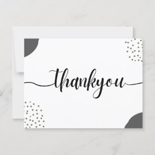 Postale Carte Thankyou
