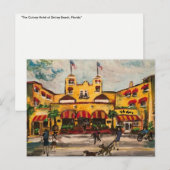 Postale Carte "The Colony Hotel at Delray Beach, Florida" (Devant / Derrière)