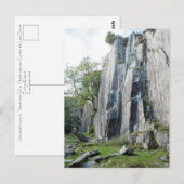 Postale Carte Tilberthwaite Quarry abandonnée (Devant / Derrière)