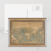 Postale Carte "Time & Tide" de la Charte de l'Atlantique (Devant / Derrière)