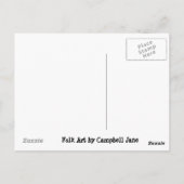 Postale Carte Tobiko Sushi Post par Campbell Jane (Dos)