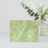 Postale Carte topographique du Mont Marcy - Adirondack Par (Debout devant)