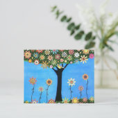 Postale Carte Tree of Beauty Post (Debout devant)