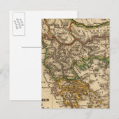 Postale Carte Turquie-Grèce (Devant / Derrière)