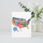 Postale Carte US (Debout devant)