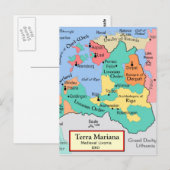 Postale Carte vers 1260 (Devant / Derrière)