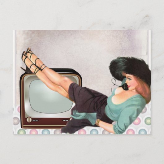 Postale carte vintage (Devant)