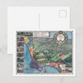 Postale Carte vintage 1871 de Los Angeles (Devant / Derrière)