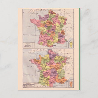 Postale Carte vintage, 1920, France