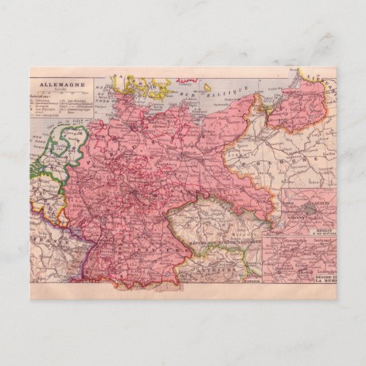 Postale Carte vintage,    Allemagne vers 1920 (Devant)