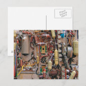 Postale carte vintage ancienne école avec résistances (Devant / Derrière)