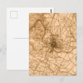 Postale Carte Vintage Austin (Devant / Derrière)