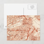 Postale Carte vintage de Boston (Devant / Derrière)