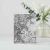 Postale Carte Vintage de Boston (Debout devant)