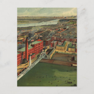 Postale Carte vintage de Boston (1902)