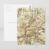 Postale Carte Vintage de Cincinnati Ohio (Devant / Derrière)