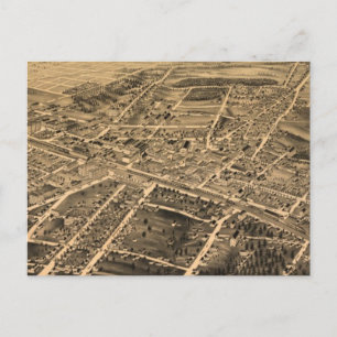 Postale Carte vintage de Durham NC (1891)