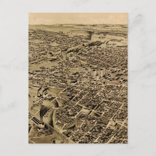 Postale Carte vintage de Fort Worth TX (1891)