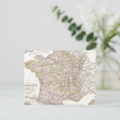 Postale Carte vintage de France (1850) (Debout devant)