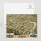 Postale Carte vintage de Frankfort Kentucky (Devant / Derrière)
