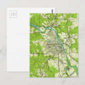 Postale Carte vintage de Fredericksburg Virginie (1944) (Devant / Derrière)