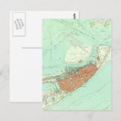 Postale Carte vintage de Galveston Texas (1954) 3 (Devant / Derrière)