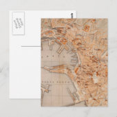 Postale Carte vintage de Gênes Italie (1906) (Devant / Derrière)