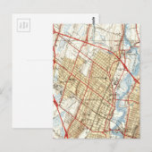 Postale Carte vintage de Hackensack NJ (1940) (Devant / Derrière)