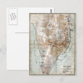 Postale Carte vintage de Halifax Nouvelle-Écosse (1890) (Devant / Derrière)