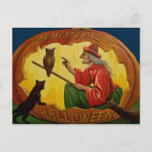 Postale Carte vintage de Halloween