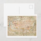 Postale Carte vintage de Kyoto Postcard (Devant / Derrière)