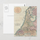 Postale Carte vintage de la Pays-Bas (1799) (Devant / Derrière)