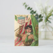 Postale Carte vintage de la Saint-Patrick (Debout devant)