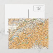 Postale Carte vintage de la Suisse (Devant / Derrière)