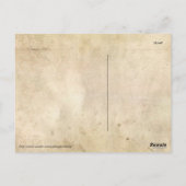 Postale Carte vintage de l'Europe 1876 (Dos)