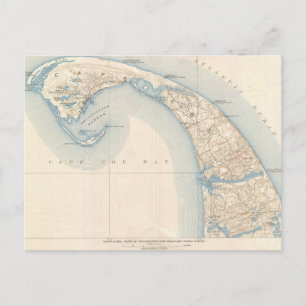 Postale Carte vintage de Lower Cape Cod