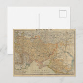 Postale Carte vintage de l'Ukraine (1918) (Devant / Derrière)