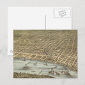 Postale Carte vintage de Memphis Tennessee (1870) (Devant / Derrière)