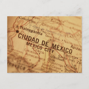 Postale Carte Vintage de MEXICO