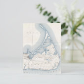 Postale Carte vintage de Nantucket (1919) (Debout devant)