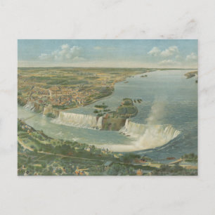 Postale Carte vintage de Niagara Falls NY (1893)