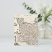 Postale Carte vintage de Normandie (1771) (Debout devant)