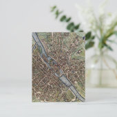 Postale Carte vintage de Paris (1657) (Debout devant)