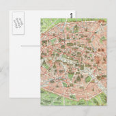 Postale Carte vintage de Paris (1920) (Devant / Derrière)